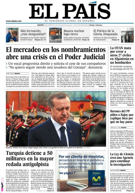 actualités espagnoles el país.